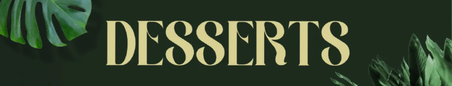 Banner Desserts